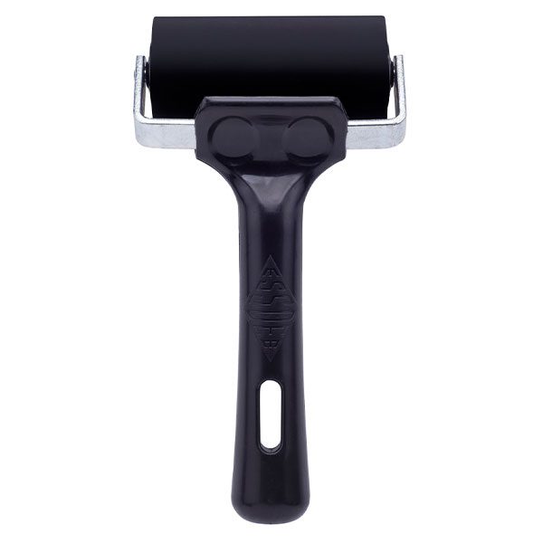 Essdee Professional Quality Black Handled Ink Roller Brayer