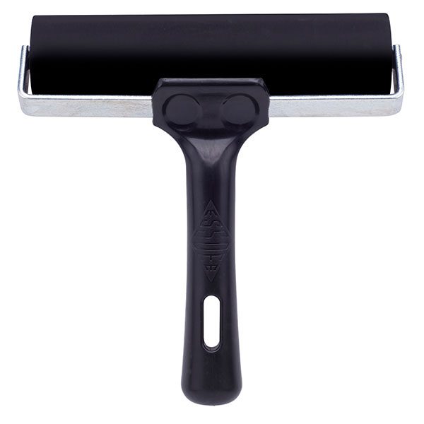 Essdee Professional Quality Black Handled Ink Roller Brayer